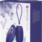 Pretty Love Jenny Youth Smooth Egg Vibrator with Remote Control Purple