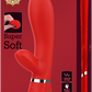 Pretty Love Super Soft Silicone Thomas Rabbit Vibrator Red