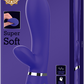 Pretty Love Super Soft Silicone Thomas Rabbit Vibrator Purple