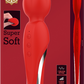 Pretty Love Super Soft Silicone Walter Body Massage Wand Vibrator Red