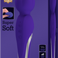 Pretty Love Super Soft Silicone Walter Body Massage Wand Vibrator Purple