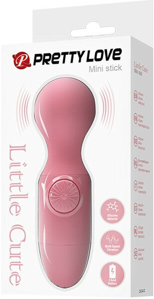 Pretty Love Little Cute Mini Stick Massager Vibrator Pink