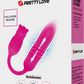 Pretty Love Rechargeable Nobikuma Thrusting Bullet Vibrator Pink