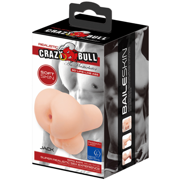 Crazy Bull Ass Masturbator - Vibrating Jack (Flesh)