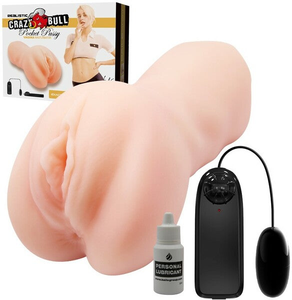 Crazy Bull Vibrating Pocket Pussy - Lea