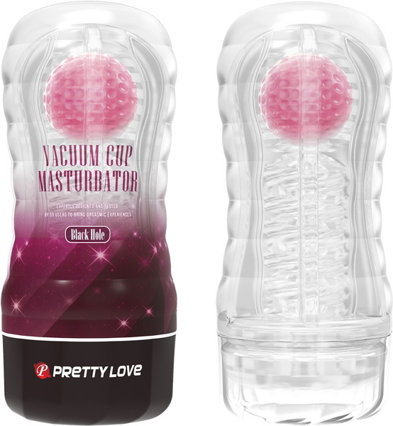 Pretty Love Vacuum Cup Masturbator (Black Hole)