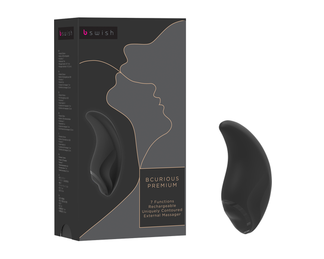 B Swish Bswish Bcurious Premium External Massager Noir