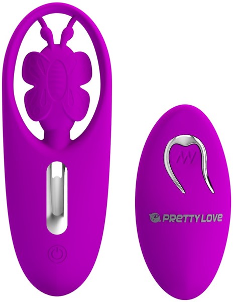 Pretty Love Rechargeable Dancing Butterfly Panty Vibrator w Remote Control