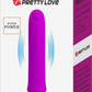 Pretty Love Rechargeable Curtis Vibe Vibrator Purple