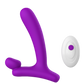 CHISA Lust Ripple Horny Vibrator with Remote Control Purple