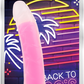 La Viva Neon Stevie Dildo Dong w Suction Cup Glow Pink