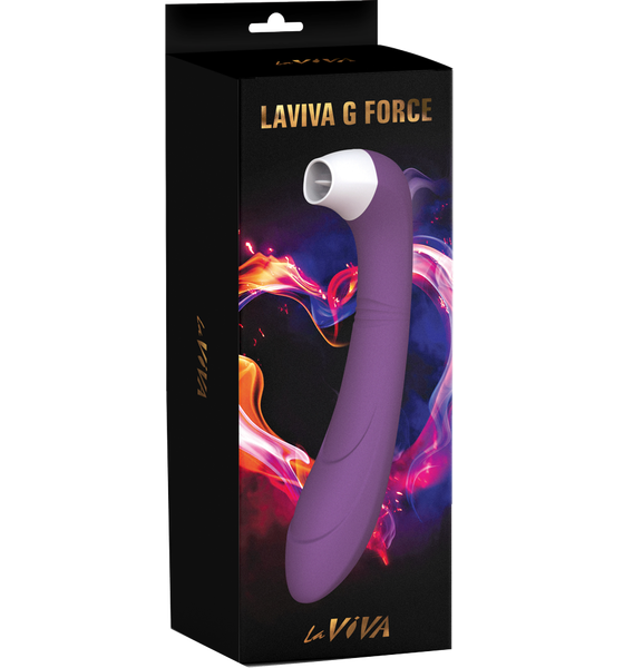 La Viva G Force Tickler Vibrator Purple