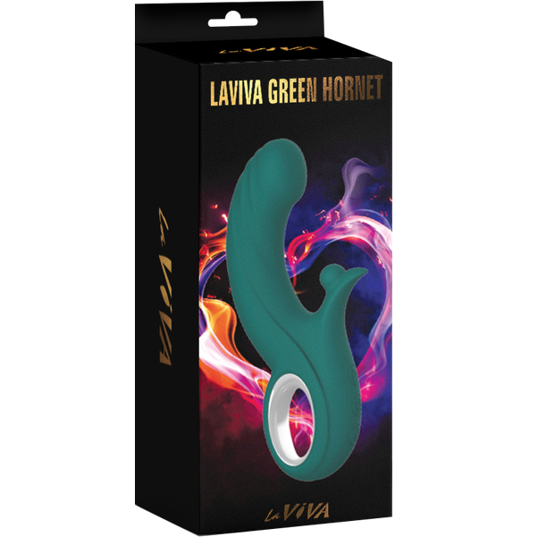 La Viva Green Hornet Thrusting Vibrator