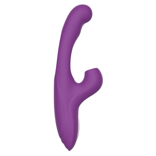 La Viva Viper Flapping Suction Heating Rabbit Vibrator Purple