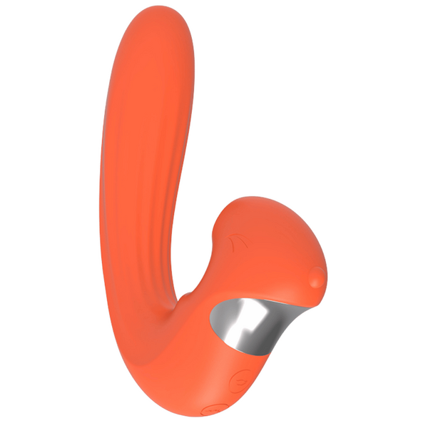 CHISA Kissen Kraken Suction Vibrator Orange