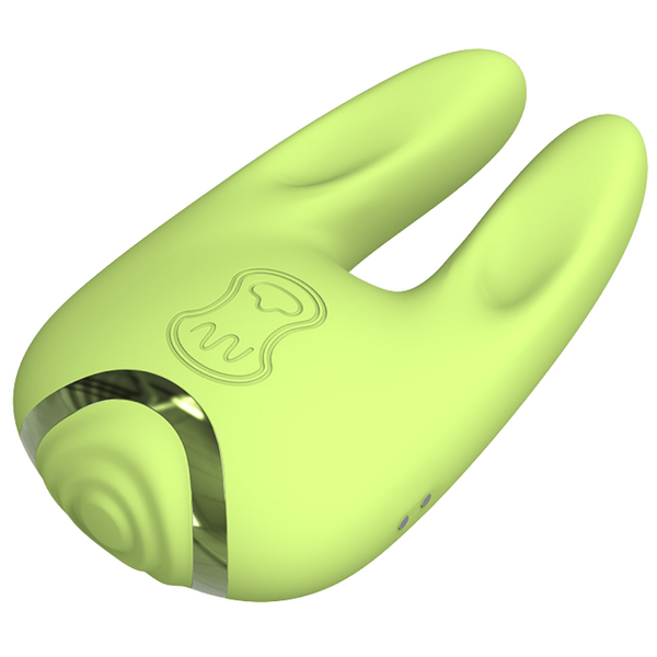 CHISA Kissen Satyr Tapping Vibrator Lime