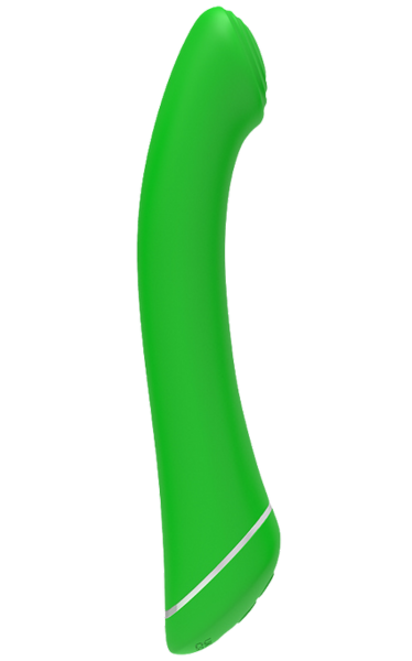 CHISA Lust Ripple G-Spot Vibrator Green