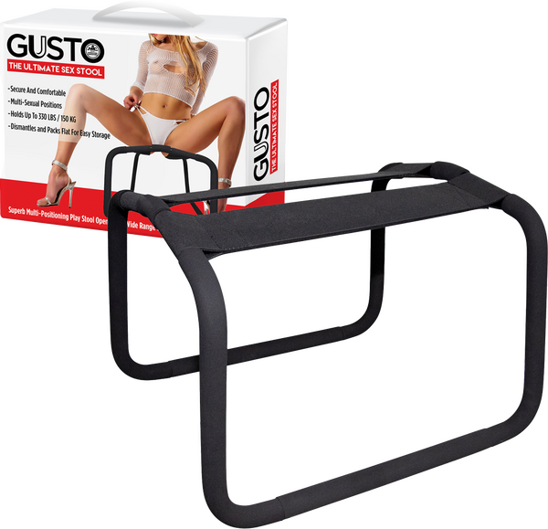 Excellent Power | Gusto - The Ultimate Sex Stool (Black)