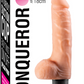 Excellent Power Conqueror 7" (18cm) Vibrating Dildo Flesh w Suction Cup