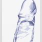 Excellent Power Ice Crystals Length Enhancer Penis Extension Sleeve 5" Clear