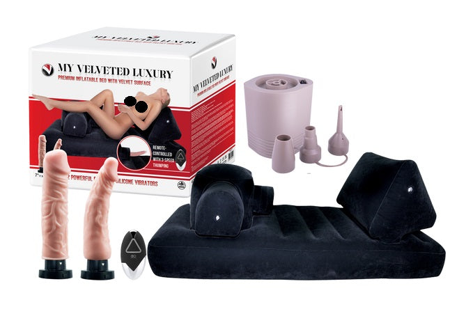 Excellent Power | My Velveted Luxury Inflatable Bed & Thrusting Machine