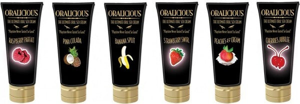 Hott Products |  Oralicious Flavored Oral Sex Cream (24 Piece Display)