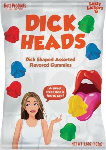 Hott Products |  Dick Heads Gummies (12 X Display)