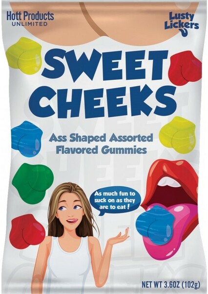 Hott Products |  Sweet Cheeks Gummies (12 X Display)