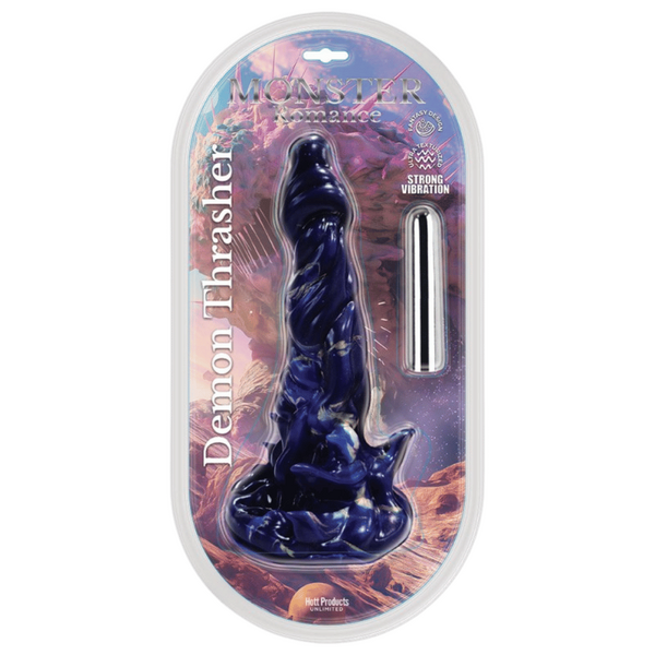 Hott Products | Monster Romance - Demon Thrasher Vibrating Fantasy Dildo