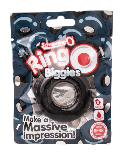 ScreamingO RingO Biggies Cock Ring Black