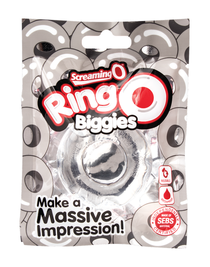 ScreamingO RingO Biggies Cock Ring Clear