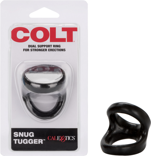 CalExotics | COLT Snug Tugger Black - Dual Supporting Ring