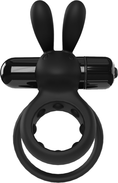 ScreamingO Ohare 4B Low Pitch Bass Bullet Vibrating Cock Ring Black