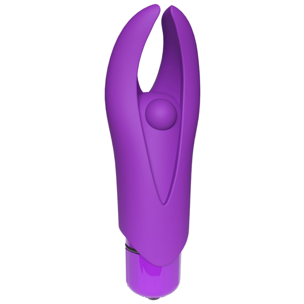 ScreamingO 4B Demon Mini Clitoral Vibe Vibrator - Grape