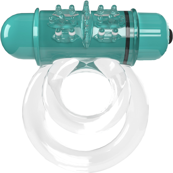 ScreamingO Double O 6 4T High Pitch Treble Bullet Vibrating Cock Ring Kiwi