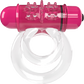 ScreamingO Double O 6 4T High Pitch Treble Bullet Vibrating Cock Ring Strawberry