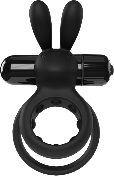 ScreamingO Ohare 4T High Pitch Treble Bullet Vibrating Cock Ring Black