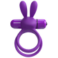 ScreamingO 4T Ohare XL Vibrating Rabbit Ears Cock Ring - Grape