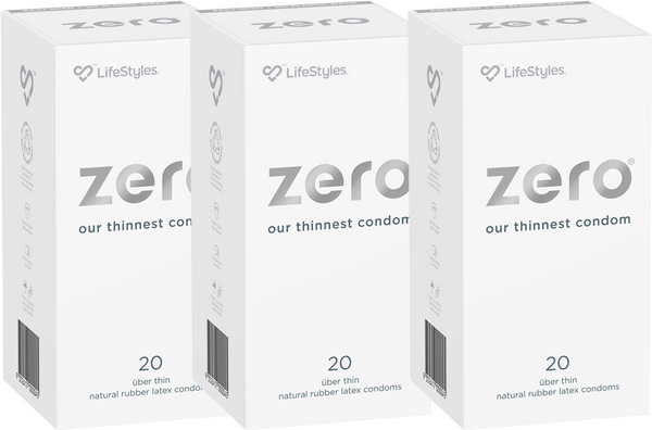 LifeStyles Protect Condoms 52mm - 3x20 boxes - 3 Pack (60 Condoms)