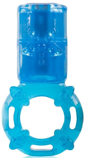 ScreamingO Charged The Big OMG Vibrating Cock Ring Blue