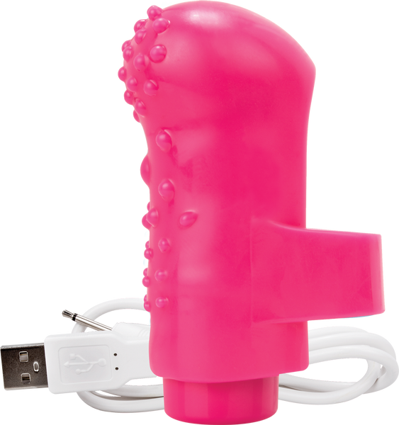 ScreamingO Charged FingO Rechargeable Finger Vibe Pink