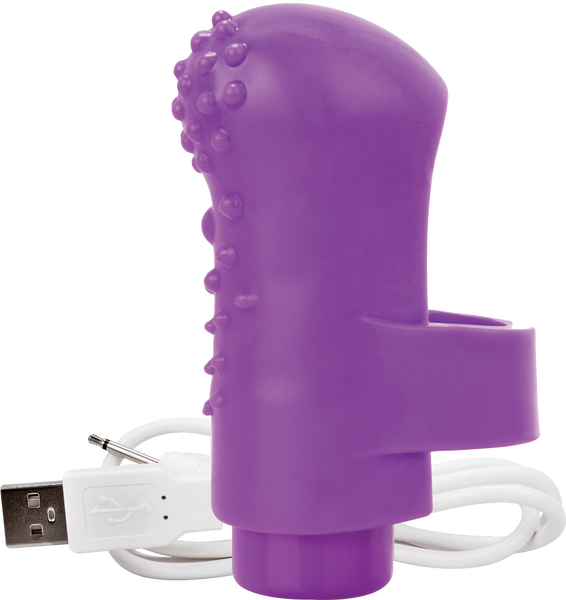 ScreamingO Charged FingO Rechargeable Finger Vibe Purple