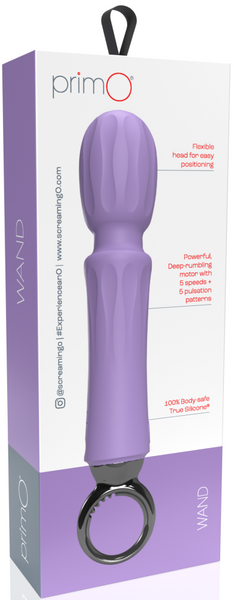 ScreamingO PrimO® Wand Rechargeable Vibe Vibrator Lilac