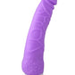 Seven Creations Premium Range - Classic Regular Silicone Vibe Vibrator Purple