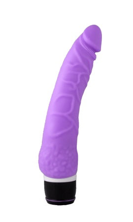 Seven Creations Premium Range - Classic Regular Silicone Vibe Vibrator Purple