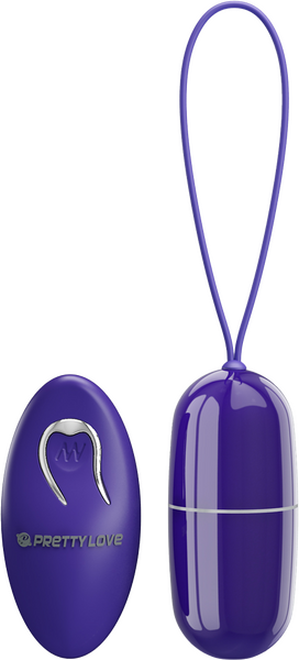 Pretty Love Arvin Youth Egg Vibrator with Remote Control Purple