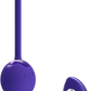 Pretty Love Willie Youth Kegel Balls Vibrator with Remote Control Purple