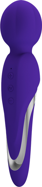 Pretty Love Super Soft Silicone Walter Body Massage Wand Vibrator Purple