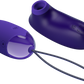 Pretty Love Rechargeable Orthus Youth Egg Vibrator and Tapping Stimulator Purple