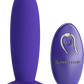 Pretty Love Remote Control Vibrating Silicone Butt Plug Youth w Suction Purple